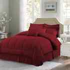 Down Alternative Comforter Set 10 Piece Warm   Pillow Sham Bed Sheet Queen king