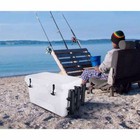 3 Tube Plastic Boat Fishing Rod Holders Removable Boat Marine Tube Rod Holder