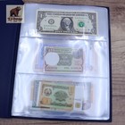 Lots 54 Pcs Different World Banknotes Paper Money Foreign Unc Collection Gift