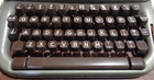 Optima Elite 3 Vintage Portable Manual Typewriter With Hard Shell Case