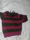 A Nightmare On Elm Street Freddy Krueger Striped Sweater Sz Large Costume