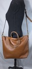 Madewell The Transport Satchel Tote Large English Saddle Zip Top Crossbody B2135