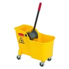 Rubbermaid Commercial Fg738000yel Mop Bucket And Wringer With Reverse Press  7