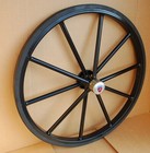 Pair Horse Carriage Solid Rubber Tires For Horse Cart - 27  Inches