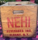 Hard To Find Vintage Royal Crown Cola Soda Crate Nehi Beverages Super Clean