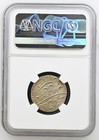 India Awadh Ah1269 6 Rupee Lucknow Mint Ngc Ms64 - Beautifully Toned