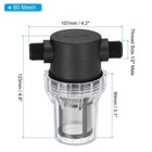 1 2 Inch Male In Line Strainer With 20 Mesh Stainless Steel Filter Screen