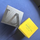Invicta Men   s Quartz Analog Watch Silver Stainless Steel Bracelet 50m Box