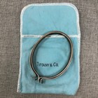 Pair Rare Tiffany   Co Sterling Silver Pant Cuff Holder Golf Golfer Bike Bicycle