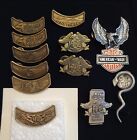 Vintage Harley Davidson Pins Lot Of 12 Hog Snake Eagle Crest 90s Y2k  Rare Lapel
