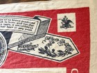 Vintage Classic Budweiser Beach Towel By Cannon Cotton Fringed Edge Usa Made
