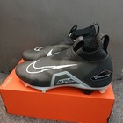 Nike Alpha Menace Elite 3 Football Cleats Mens Size 11 5 Black Gray New