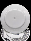 Corelle Nouveau Dinner   Salad Plates  Cereal Bowls  12 Pcs Total  Black White