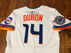 Mauricio Dubon 2025 Houston Astros Game Used Worn City Connect 2 0 Jersey Mlb 14