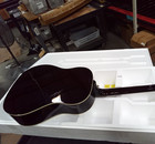 Used Acoustic Guitar Have Scratch - Vintage Sunburst Spruce Top Mahogany Neck
