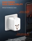 International Power Adapter Travel Charger Outlet Converter For Europe Uk Aus