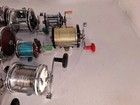 Estate Lot Of 14 Fishing Reels  Penn  Daiwa etc