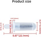 20 Pcs Shutter Repair Plantation Replacement Parts Pins White 