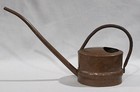 Vintage Small Copper Hammered Watering Can Farmhouse Decor