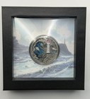 2022 Niue Lighthouse Petit Minou 2 Oz Antique Finish Silver Coin Gitd Le  500 