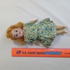 Antique German Bisque Head Doll 9  19th Century Open Mouth Blue Eyes   10 0 Head
