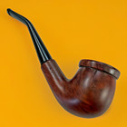 Vintage Tobacco Pipe Estate Bent Acorn Italian Briar Custom Made Artisan