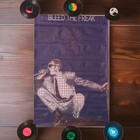 Rare Alice In Chains Poster Band Bleed The Freak Canvas 16  X 24  Blue White 