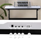 Ktaxon 61key Electronic Lighted Keyboard Piano With Bench   Z Style Stand