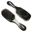 Torino Pro Wave Brush  8769-7 Row Soft Bristles -100  Pure Boar Black 
