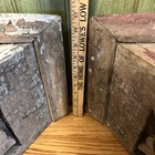 Antique Pair Large Roof Brackets 18 5x11 Vtg Corbels Old Farmhouse Architectural
