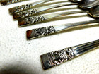 Set Of 8 Vintage Community Silverplate Coronation Pattern Flatware   Teaspoons