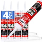 4 Pack Aquarium Silicone Sealant - Fast Curing  Non-toxic  Waterproof  Fish Safe