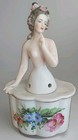 Rare Antique-half Doll  Size 3-3 4 Inches Tall Has Beautiful Face - Perfect Cond