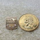 Red Lobster 10k Gold Service Award Pin With 4 Diamonds Herff Jones Vintage