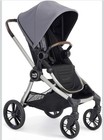Baby Jogger Single Stroller Reversible Seat Folding Gray black