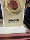 Vintage Singer Merritt 2404 Pink Sewing Machine W foot Pedal Works Tested