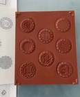 Stampin  Up- A Round Array new  Circle rubber Stamps  Sentiments stamp Set