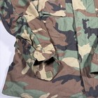 Us Army Coat Cold Weather Field Woodland Camo 8415-01-099-7839 Large Long Euc