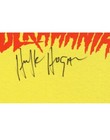 Hulk Hogan Signed Custom Framed  hulkamania  T-shirt Wwe Wcw Wwf Autograph Psa