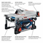 Bosch 18v 8-1 4 Inch Portable Table Saw Kit - Refurbished