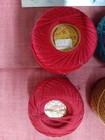Vintage Mix Lot Of 7 Partials  And Full Crochet Thread