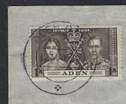 1937 Aden Scott  13-15  sg  13-15  Fdc - Kgv Coronation Set - Aden Camp To Egypt