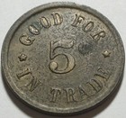 Park City  Utah Good For 5   In Trade  the Center  Obscure Type Merchant Token