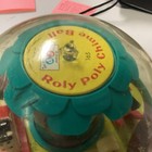 Vintage 1966 Fisher-price Weighted Roly Poly Chime Ball Rocking Horse   Swan