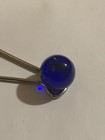Vintage Cobalt Blue Glass Marble 1 2   