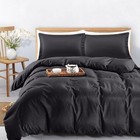Duvet Cover Set With Pillow Shams Lightweight Bedding Quilt Covers Twin Queen