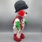 Vintage Dan Dee Mr  Christmas Frosty The Snowman Animated Singing Plush Doll 15 