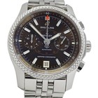 Breitling Bentley Mark Vi P26362 Chronograph Automatic Ss Silver Brown  028