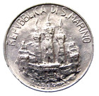 San Marino 1984 1 Lira  Hippocrates - Science For Mankind Series  Aluminium Unc