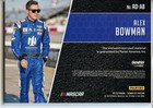 2019 Donruss Racing Nascar Race Day Relic Race Used Tire Alex Bowman